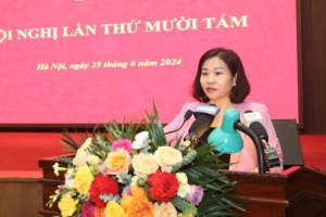 Phó Bí thư Thường trực Thành ủy Hà Nội Nguyễn Thị Tuyến được phân công điều hành Thành ủy Hà Nội