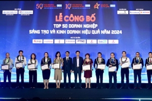 MobiFone vinh dự nhận 3 giải thưởng, lọt top 10 Doanh nghiệp Sáng tạo và Kinh doanh hiệu quả