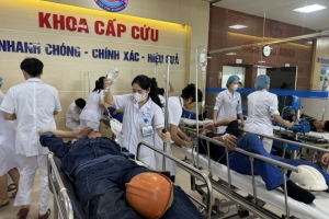 Đình chỉ hoạt động bếp ăn tập thể Nhà máy Đóng tàu Sông Cấm khiến 127 người ngộ độc