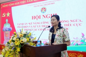 Thanh tra TP. Hải Phòng tổ chức tập huấn kỹ năng công tác phòng ngừa, phát hiện và xử lý tham nhũng tiêu cực
