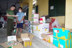 Thu giữ số lượng lớn thuốc bảo vệ thực vật và phân bón không rõ nguồn gốc