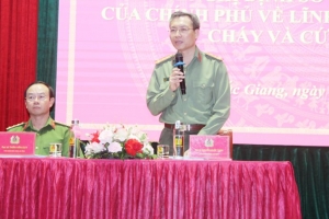 Công an tỉnh Bắc Giang đối thoại với doanh nghiệp về Phòng cháy chữa cháy