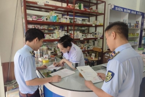Lực lượng Quản lý thị trường Thanh Hóa tăng cường quản lý trong lĩnh vực hành nghề y, dược tư nhân