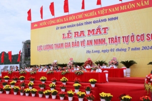 Quảng Ninh thành lập 1.452 tổ bảo vệ an ninh, trật tự ở cơ sở
