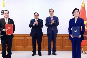 Việt Nam - Hàn Quốc ký Biên bản ghi nhớ tăng cường thúc đẩy khởi nghiệp đổi mới sáng tạo