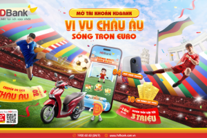 Cơ hội vi vu châu Âu, sống trọn từng đường bóng Euro 2024 với HDBank