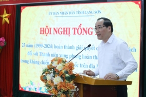 Lạng Sơn: Tổng kết 25 năm hoàn thành giải quyết chế độ chính sách đối với thanh niên xung phong
