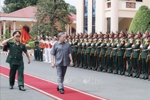 Chủ tịch nước Tô Lâm thăm Lữ đoàn Công binh 25, Quân khu 9