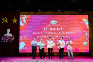 Lễ trao giải cuộc thi “Sáng tác biểu trưng 65 năm Nhựa Tiền Phong”