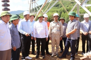 Hà Tĩnh tạo điều kiện thuận lợi nhất để các dự án trọng điểm quốc gia trên địa bàn đảm bảo tiến độ