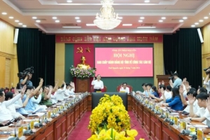 Ông Trịnh Việt Hùng được bầu làm Bí thư Tỉnh ủy Thái Nguyên
