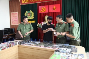 Thái Nguyên: Phát hiện số lượng lớn sản phẩm thuốc lá điện tử không rõ nguồn gốc
