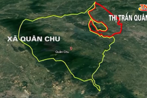 Thái Nguyên: Chấp thuận chủ trương đầu tư Dự án Khu trung tâm thị trấn Quân Chu