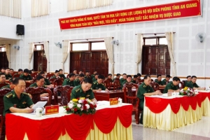 BĐBP tỉnh An Giang giao lưu điển hình tiên tiến trong phong trào thi đua Quyết thắng giai đoạn 2019 -2024
