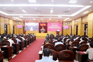 Hội nghị nghiên cứu, học tập, thực hiện các chỉ thị, quyết định của Bộ Chính trị, Ban Bí thư Trung ương Đảng khóa XIII