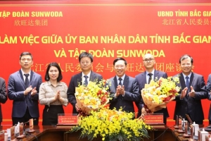 Tập đoàn Sunwoda dự kiến đầu tư dự án 300 triệu USD tại Bắc Giang