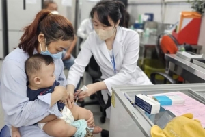 Tỷ lệ tiêm chủng vaccine có thành phần bạch hầu chỉ đạt 36%