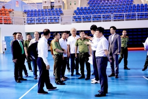 Khảo sát tổ chức Giải Vô địch Taekwondo Cảnh sát Châu Á tại Quảng Ninh