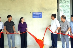 Bàn giao 430 nhà đại đoàn kết tổng trị giá 26,7 tỷ đồng cho hộ nghèo