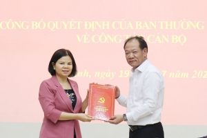 Bắc Ninh: Công bố Quyết định chuẩn y chức danh Bí thư Huyện ủy Gia Bình