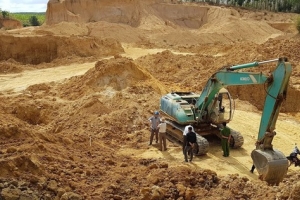 Khai thác khoáng sản trên đất ở có bị xử phạt?