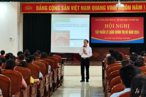 Thanh Hóa triển khai hội nghị tập huấn lý luận chính trị hè năm 2024