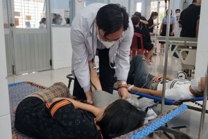Khẩn trương xác minh vụ 63 công nhân nhập viện nghi ngộ độc thực phẩm ở Bình Phước