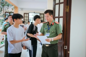 Điểm sàn xét tuyển vào 8 trường công an năm 2024