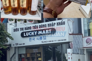 Nhiều hàng hóa nhập khẩu không rõ nguồn gốc, xuất xứ được bày bán tại Hải Dương