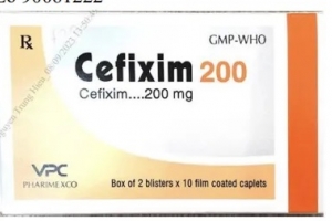 Thông báo thuốc giả Cefixim 200