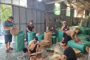 Chuyện của người đưa đệm ghế cói Quang Lịch xuất khẩu vươn tầm thế giới
