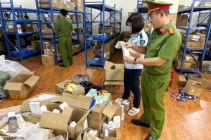 Bắc Giang thu giữ 70 nghìn sản phẩm mỹ phẩm không rõ nguồn gốc