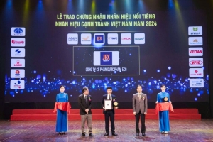 JEX đạt Top 10 Nhãn hiệu nổi tiếng Việt Nam năm 2024
