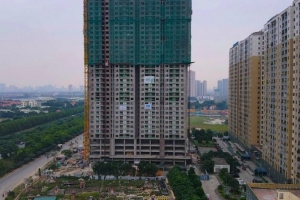 Giá chung cư Hà Nội tăng 21% từ đầu năm