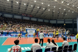 Bóng chuyền nữ Việt Nam dễ dàng giành được chiến thắng trước đội tuyển Indonesia tại SEA V.League 2024