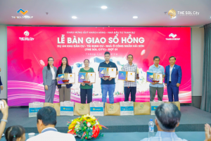 Tập đoàn Thắng Lợi chính thức bàn giao sổ hồng dự án The Sol City
