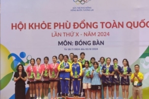 Lạng Sơn: Đứng thứ 16 trên bảng tổng sắp huy chương tại Hội khoẻ Phù Đổng toàn quốc lần thứ X năm 2024