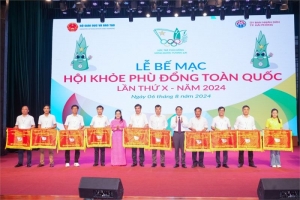 Hội khoẻ Phù Đồng toàn quốc lần thứ X: Đoàn Hải Phòng đứng thứ ba