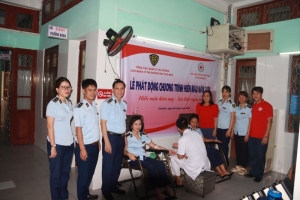 Cục Quản lý thị trường tỉnh Thái Bình: Hưởng ứng chương trình hiến máu tình nguyện năm 2024