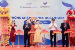 Vinmec khai trương phòng khám đa khoa quốc tế tại Vinhomes Ocean Park