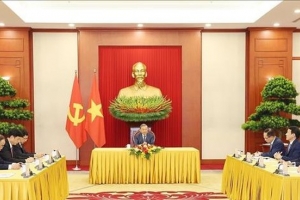 Tổng Bí thư, Chủ tịch nước Tô Lâm điện đàm với Tổng thống Liên bang Nga Vladimir Putin