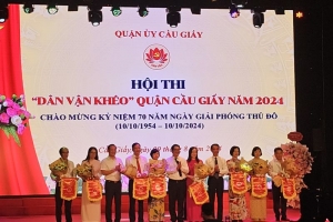 Hội thi “Dân vận khéo” quận Cầu Giấy năm 2024