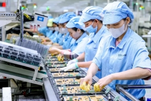 Sản xuất công nghiệp tỉnh Vĩnh Phúc đang có chuỗi tăng 5 tháng liên tiếp