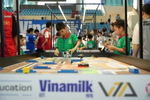 Vinamilk truyền cảm hứng về phát triển bền vững qua cuộc thi Robot lớn nhất năm dành cho học sinh cả nước