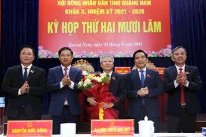 Quảng Nam có tân chủ tịch Hội đồng Nhân dân tỉnh