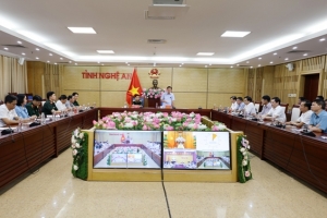 Nghệ An đã dựng xong 201/202 vị trí cột đường dây 500 kV mạch 3