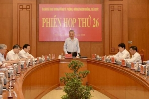 Phòng chống tham nhũng tiêu cực phải phục vụ phát triển kinh tế - xã hội