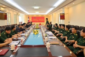 Đoàn công tác Quốc phòng - An ninh của Quốc hội Lào thăm và làm việc tại Thanh Hóa