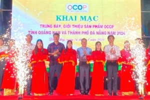 Hơn 200 sản phẩm thương hiệu OCOP đặc trưng của Quảng Nam, Đà Nẵng hội tụ