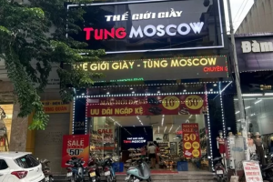 Shop 'Thế giới giày Tùng MOSCOW' bày bán nhiều hàng hóa giả mạo nhãn hiệu